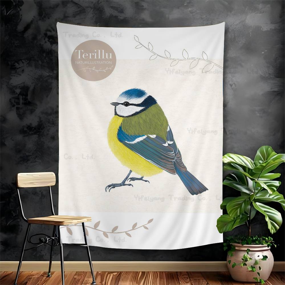

Various Types Of Birds Animal Introduction Printed Large Wall Tapestry Art Science Fiction Room Home Decor Decor Blanket 74x94cm(29x37in)