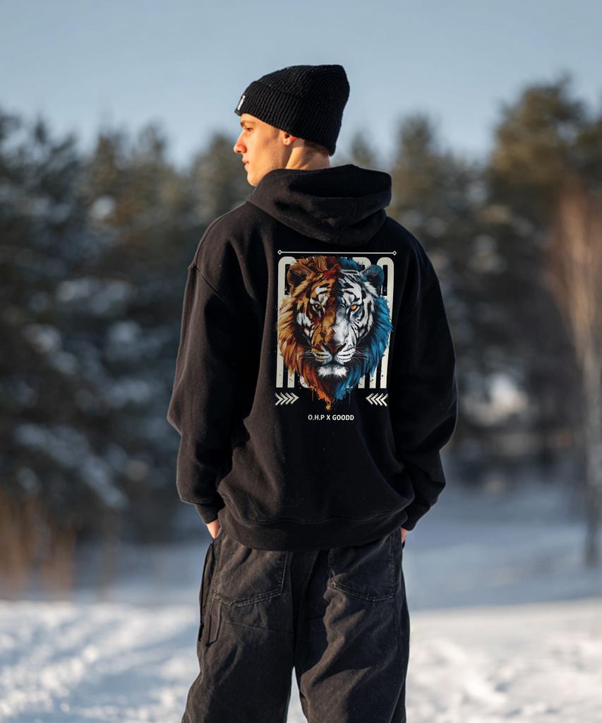 Ohpxgoodd Basura Fleece Zip-Up Hoodie