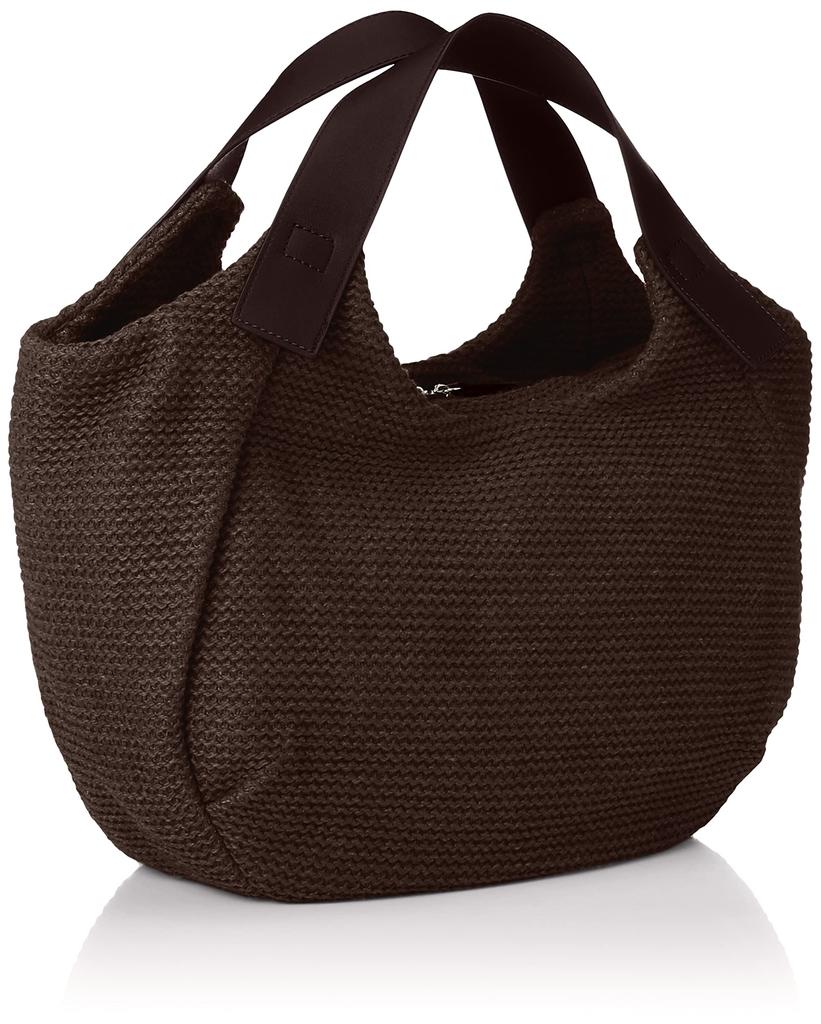 Tote Knit Tote Medium Brown [Isaac] Bag, Bag, Size, Women's, 5000902, (20)