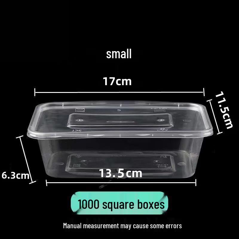 Chuanghui Disposable Heatable Rectangular Takeout Food Containers