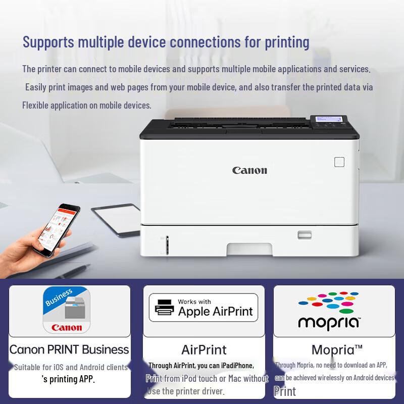 Canon LBP A3 Monochrome Laser Printers CN plug (adapter included)