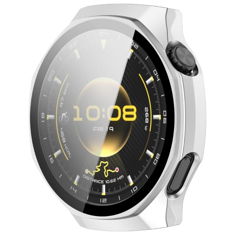 Smartwatch Cover Shell Screen Protector Tempered Glass Film for Watch GT6 Scratchproof Case Film Dustproof