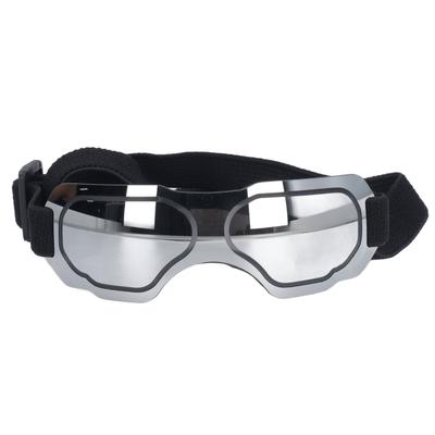 Hundebrille mit verstellbarem Riemen, UV-beständig, bequem, cool, stylische Hundesonnenbrille für draußen