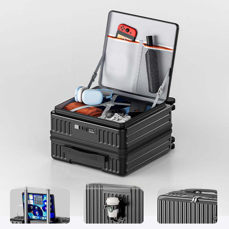 OEING 18-inch Spinner Carry-on Suitcase