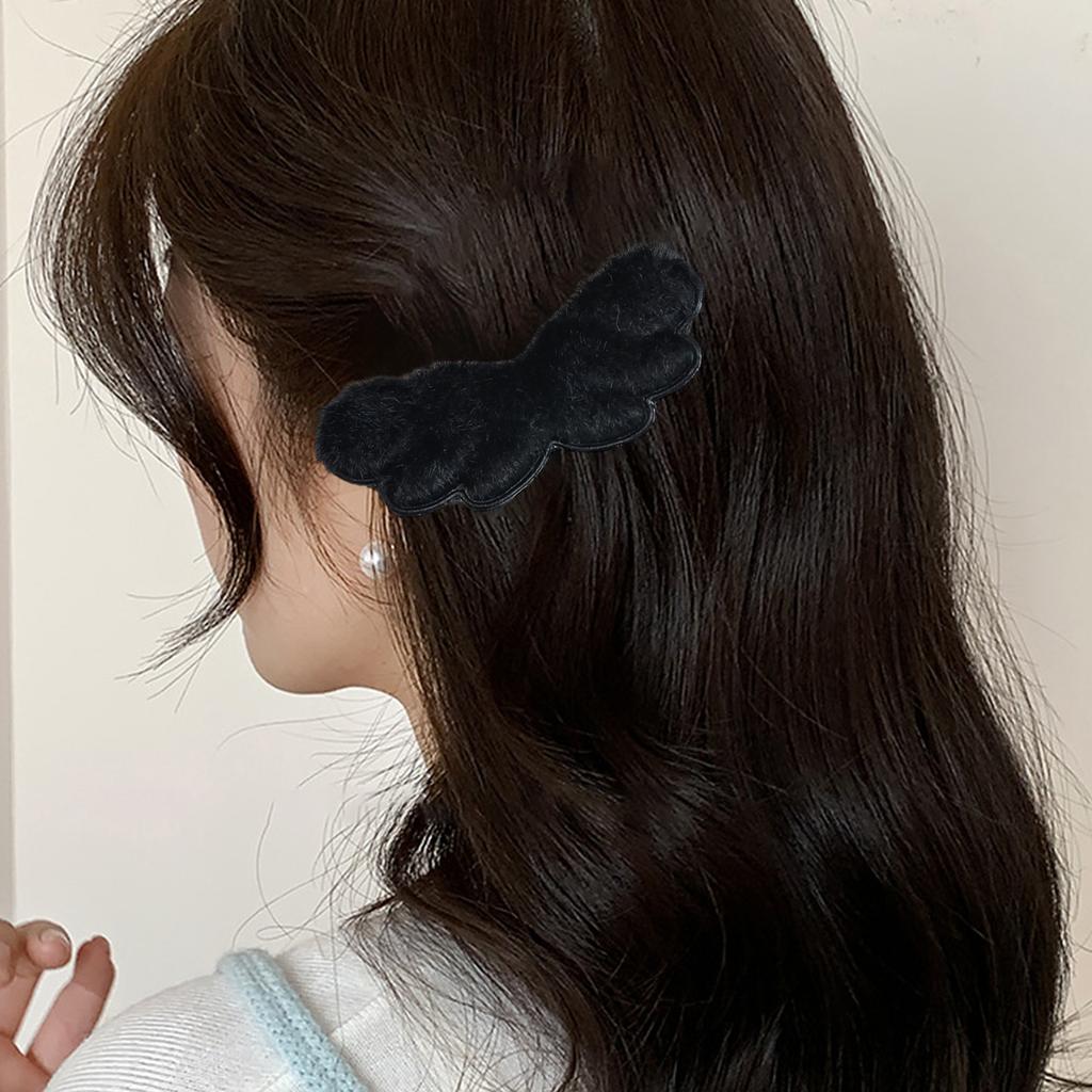 Plush Wing Appliques Headbands AccsJewelry Making Garments Handmade Hair Clip Patches Headbands Plush Decors