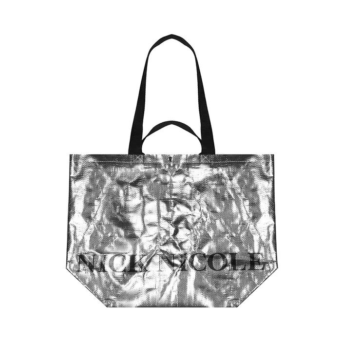 NICOLE REUSABLE TARPAULIN BAG_WHITE