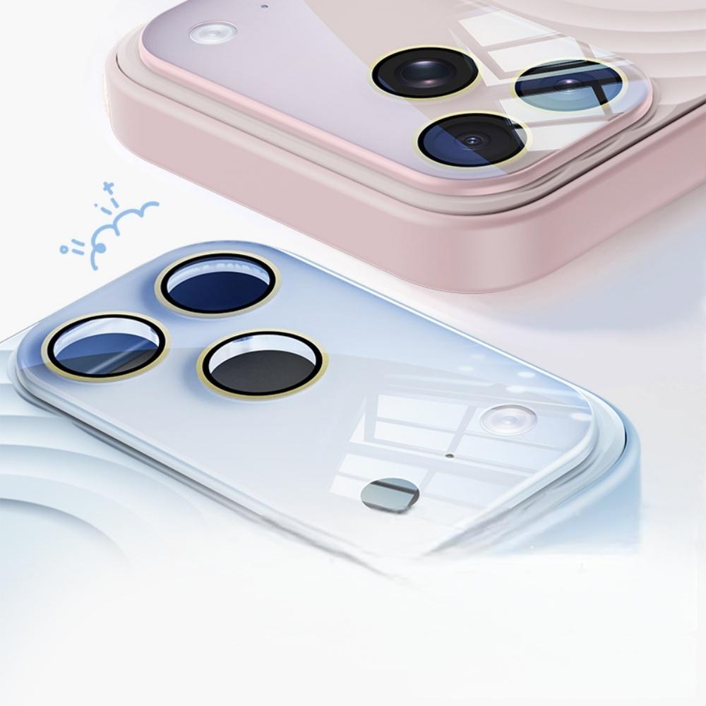 Magnetic Ripple Liquid Siliocne For Magsafe Case For iPhone 17 16 15 Pro Max Clear Camera Protector Cap for iPhone 17 16 Pro