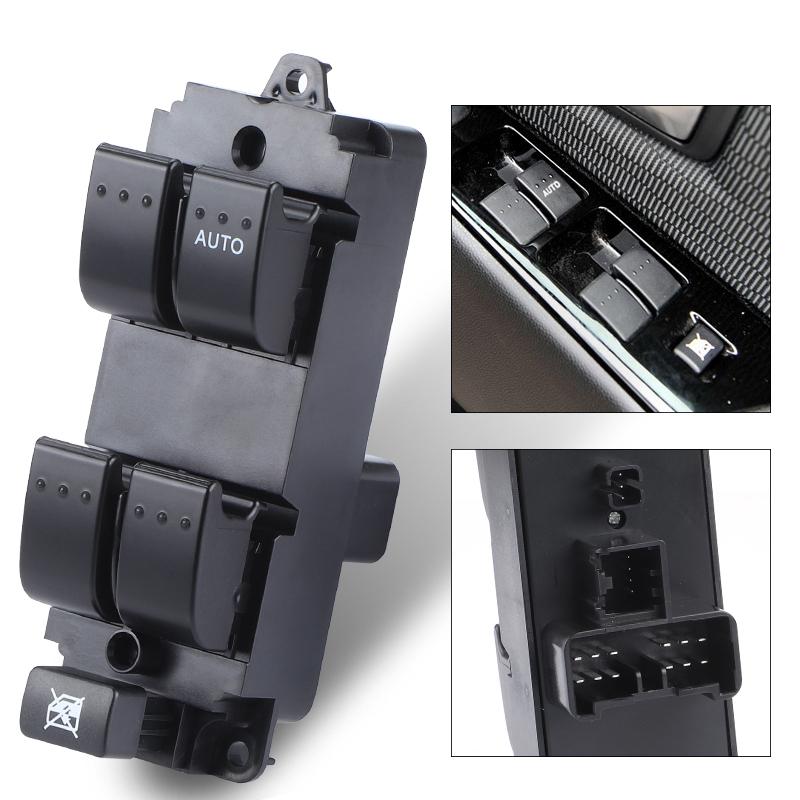 BP0K-66-350 Master Power Window Control Switch For Mazda 3 BK 2004 2005 2006 2007 2008 2009 Car Window Switch Accessories Black