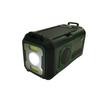 Emergency Crank Radio Portable AM FM WB Weather Radio with SOS Alert Hand Crank Solar Power 12000mAh Battery USB