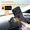 Slide Camera Magnetic Case For iPhone 16 15 Pro Max 13 12 Mini Coque For iPhone 14 11 Pro Mas 15 16 Plus Ring Holder Phone Cover