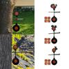 Auto Resetting Hunting Target Practical Reusable Durable Game Fittings Professional Metal Portable Accuracy Practice for Outside