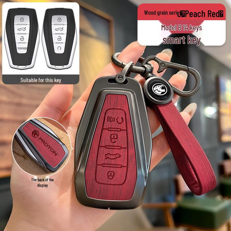 Proton Car Key Covers: Premium Zinc Alloy Case for X50 & X70, Men's & Women's Styles
