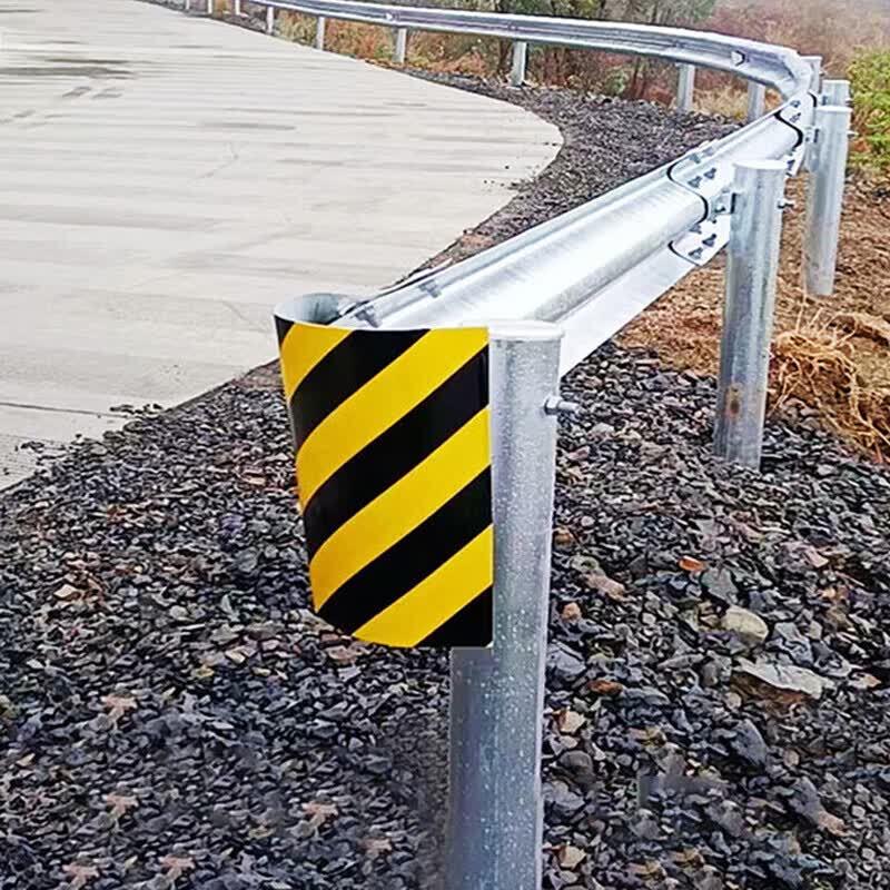 Corrugated Highway Safety Guardrail