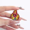 Humor Comedy Anime Movies Character Enamel Pins Cartoon Red Eared Rabbit Brooch Backpack Lapel Badge Jewelry Gifts for Friend