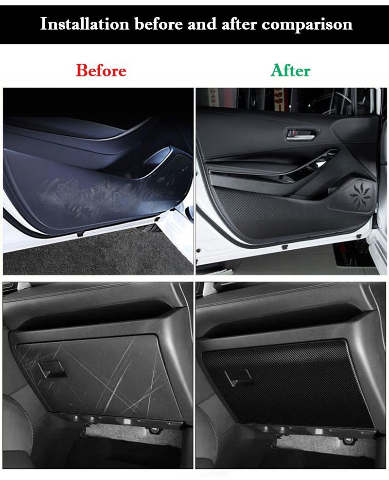 For Haval H6L 2025 2026 Car Door Protection Stickers  Anti Kick Anti-dirt Pad Scratch Resistant Film Interior Decor Accessories
