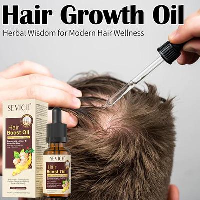 Ginger Fast Hair Growth Oil 20ml Prevent Hair Loss Scalp Treatment Serum Smoothing Repair Damaged Hair Boost Oil Hair Care