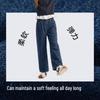 Balabala Girls' Straight-Leg Cotton Denim Jeans
