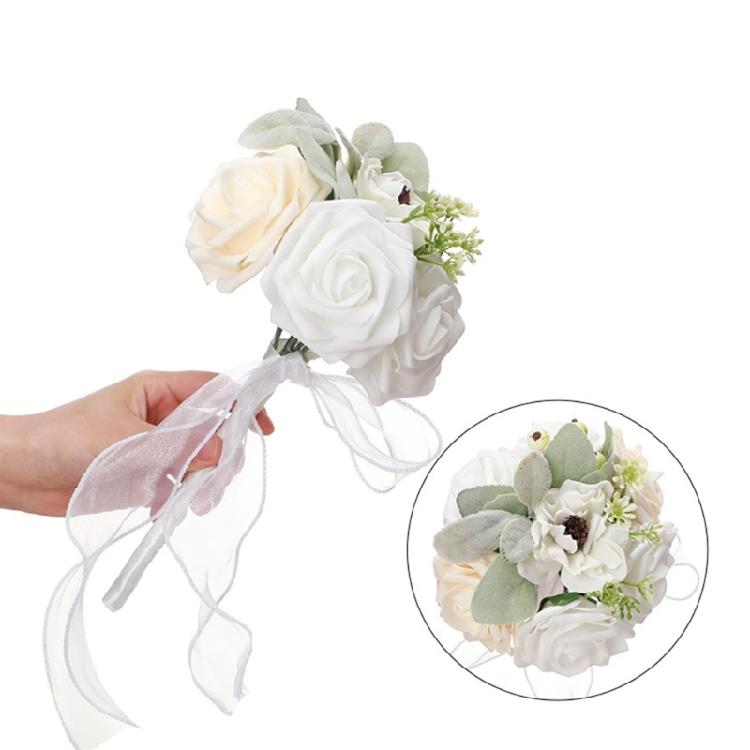 Wedding Artificial Flower Bouquet Simulation Wedding Flower Arrangement