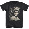 Billy Idol 84 Rebel Yell Tour Black Heather T Shirt