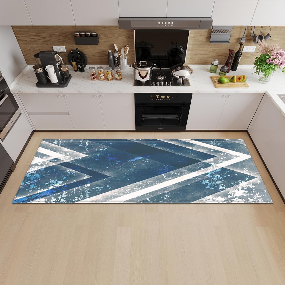 Kitchen Mat Entrance Door Mat Living Room Long Carpet Home Corridor Bathroom Non-slip Floor Children's Carpet