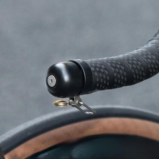 Bicycle Handlebar End Bell 80dB Crisp Loud Sound Lightweight Universal 22.2MM MTB Road Mountain Bicycle Grip Handle End Alarm Bell Bike Accessories