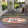 Philips Sport Vereniging Custom Name Round Area Rug,Carpet Rug for Living Room Bedroom Sofa Playroom Decor,Non-slip Floor Mat