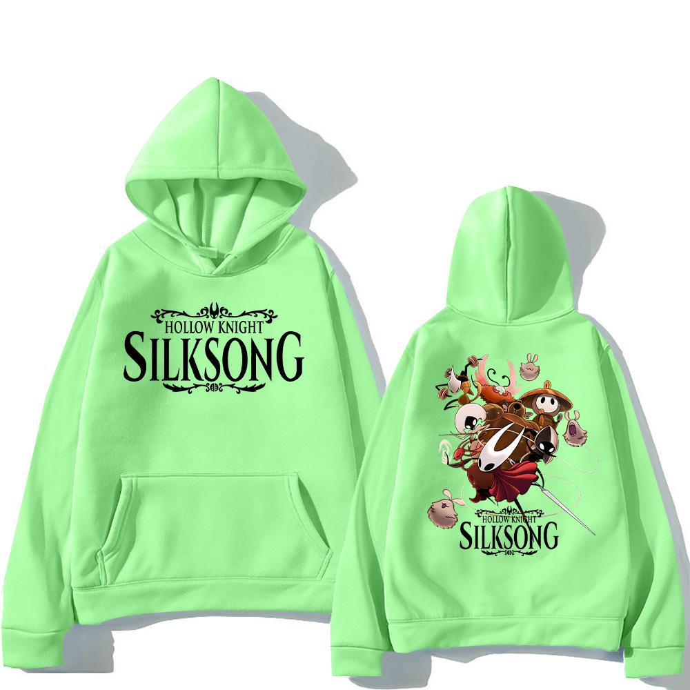 Hollow Knight Silksong Hot Game Hoodies Long Sleeve Fashion Casual Pullovers High Street Women Men Sweatshirt Fashion Streetwear