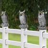 Realistic Bird Repeller Owl Decoy Scarecrow Scares Birds Owl Garden OutdoorProtection Repellent Pest Control Scarecrow
