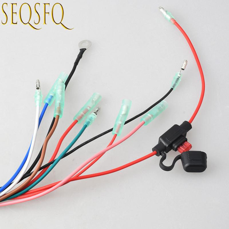Wire Harness Assembly (7 Pins) 689-82590-11 For Yamaha Boat Motor 2T 20HP 25HP 30HP 689-82590 689-82590-11-00 Boat Engine
