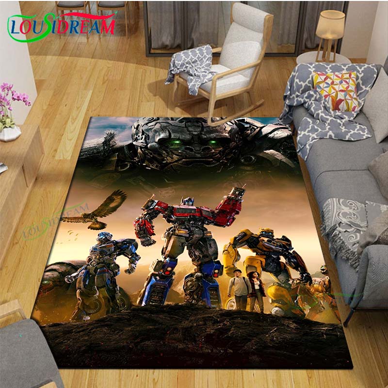 2025 Fashion 3D Cartoon Character Deform Printed Carpet Living Room Anti-Skid Area Rug Kids Bedroom Mats Yoga Mat Carpet Decor
