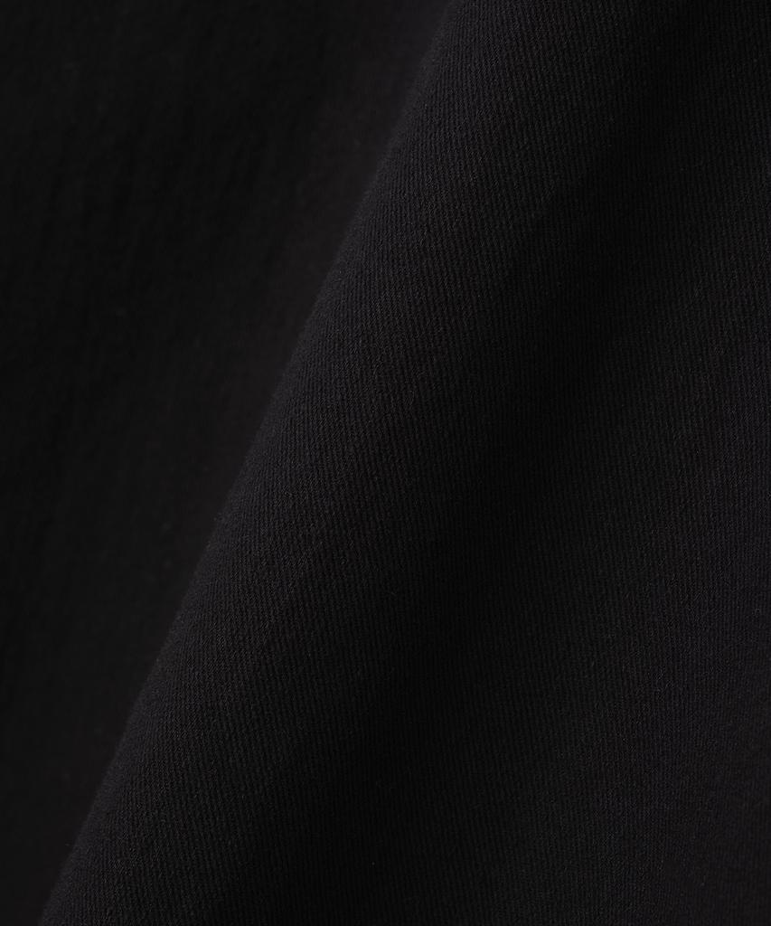 MILLO ARCHIVE Curved Pocket Cowboy Denim Shirt [Matte Black]