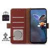 For Samsung Galaxy A16 5G/A16 4G Wallet Case Anti-Drop Genuine Cow Leather Phone Cover RFID Blocking