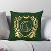 Order Of The Crescent Gold Pillowcase Polyester Linen Velvet Printed Zip Decor Pillow Case Sofa Cushion Cover 18"