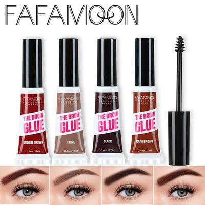Nuevo Colorante de Larga Duración No Es Fácil de Quitar el Maquillaje, Resistente al Agua Crema para Teñir Cejas de 4 Colores Gel para Cejas Lápiz de Cejas