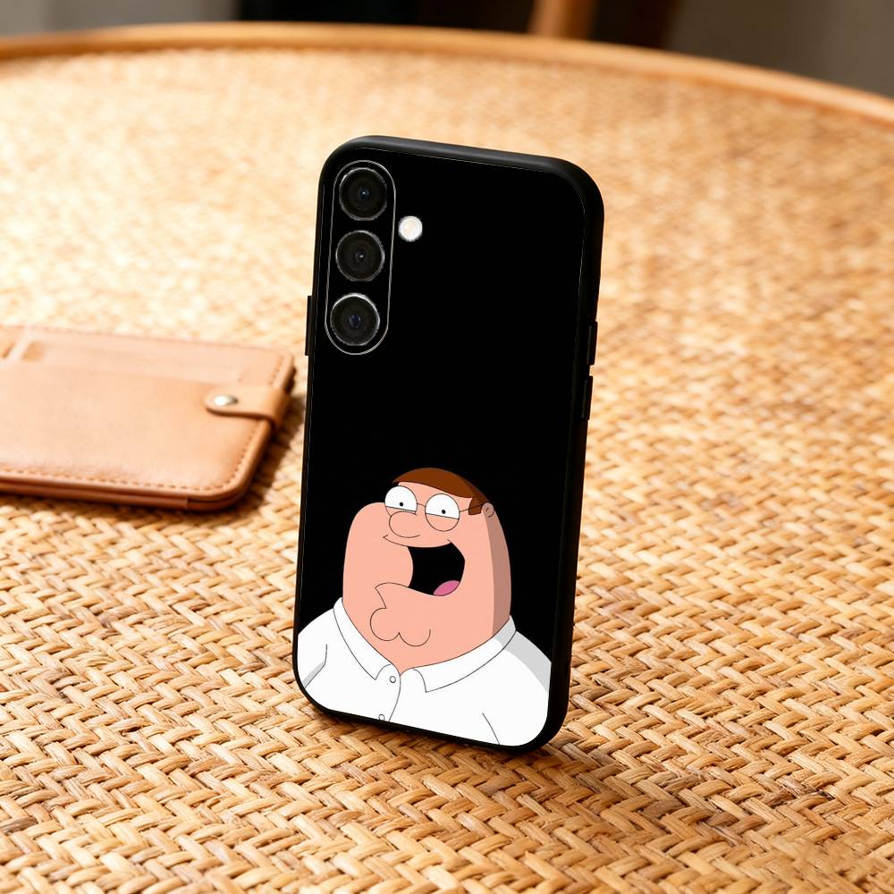 F-Family Funny G-Guy Phone Case For Samsung A73,72,71,53,52,51,22,91,80, Soft Black Cover Samsung a42 5g