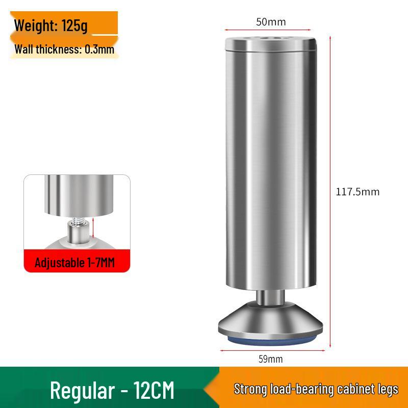 Adjustable Stainless Steel Cabinet and Table Legs