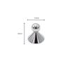 Modern Zinc Alloy Wardrobe Door Handle Single Hole Nordic Minimalist Cabinet Knob Drawer Handle Furniture Hardware