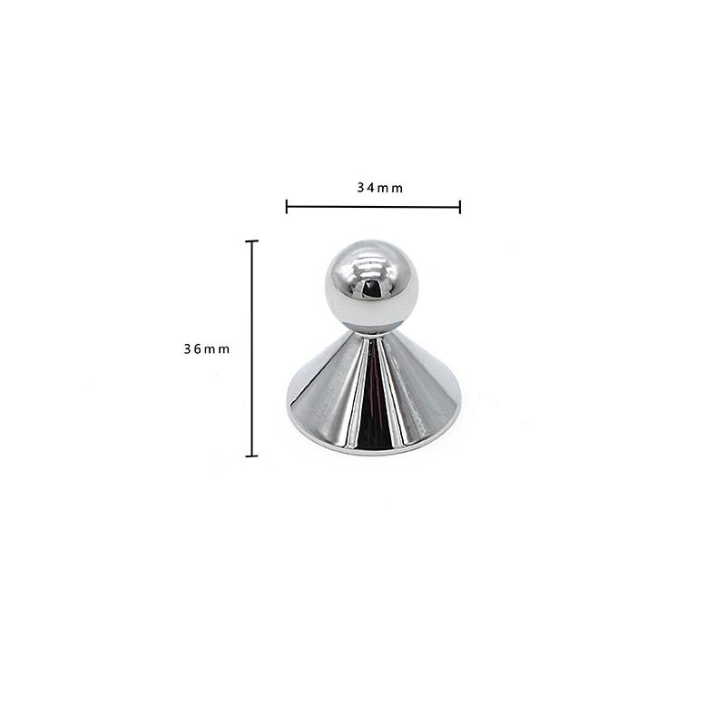 Modern Zinc Alloy Wardrobe Door Handle Single Hole Nordic Minimalist Cabinet Knob Drawer Handle Furniture Hardware