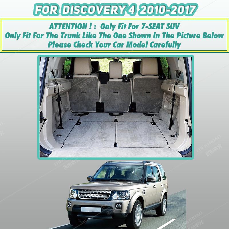 APPDEE Car trunk mat for Land Rover Discovery 4 Five seats/Seven seats 2010-2017 cargo liner carpet interior accessories cover