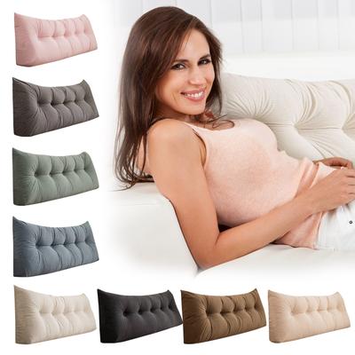 College Dormitory Double Bed Pillow, Reading Pillow, Headboard, Plush Backrest, Bedside Rest Pillow, Sofa Bed, Bunk Bed, Dormitory Cushions