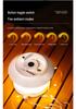 Rechargeable Outdoor Camping LED String Lights with Measuring Tape and Gas Atmosphere Lighting, Long Battery Life, Wind-Resistant Hanging Tent Rope.