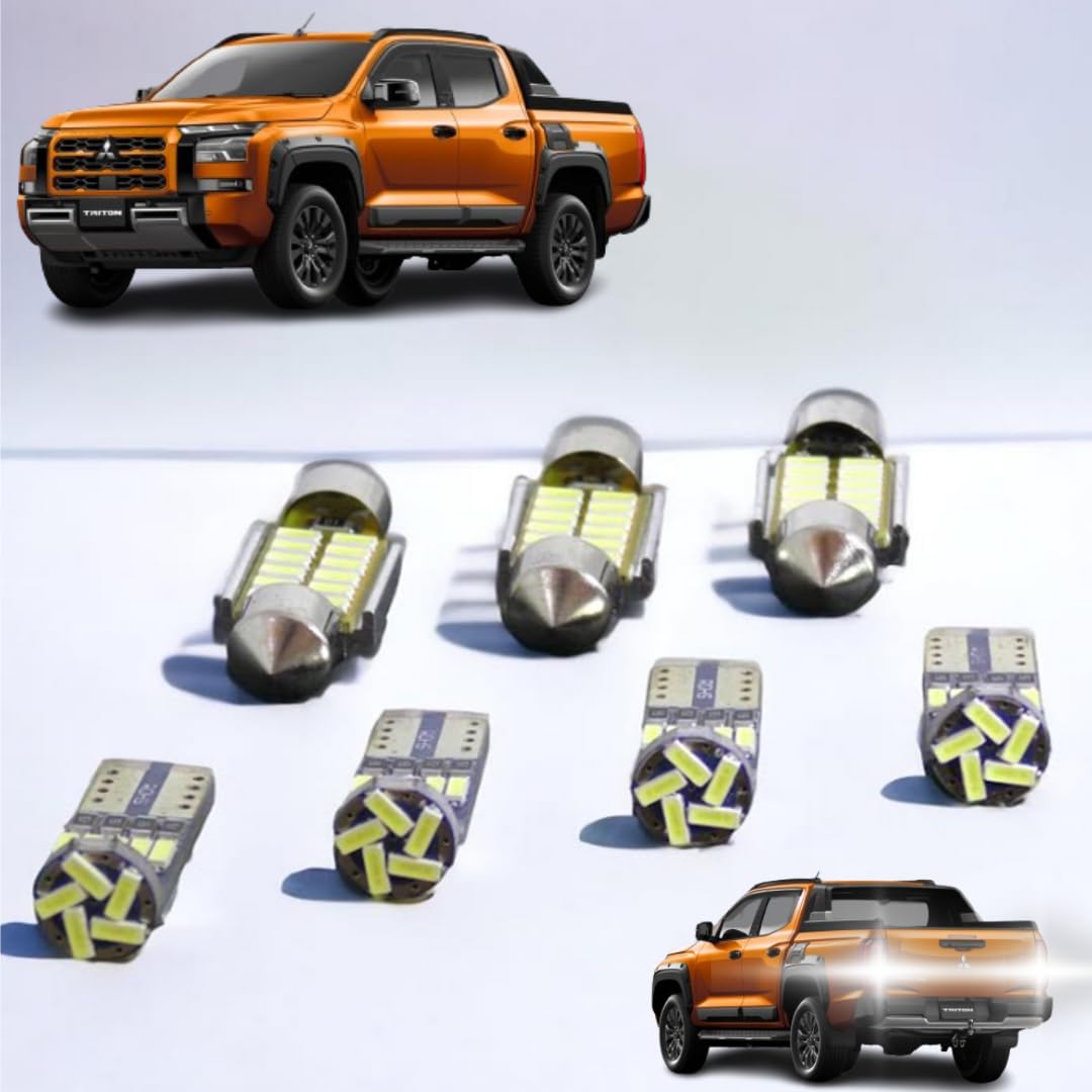 

ЯРКИЙ АВТО Свет Подсветка номерного знака Задний ход для Triton LC2T Светодиодный комплект с легкой установкой Салон автомобиля Совместим со всеми комплектациями Triton [Салон +
