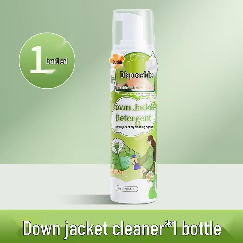 

Newcomer Discount: No-Rinse Down Jacket Cleaning Agent – Waterless Dry Clean Solution