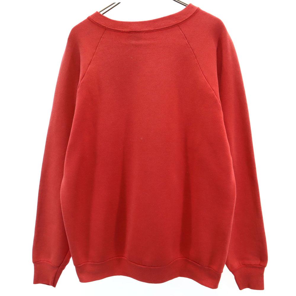 FRUIT OF THE LOOM 90s Made in USA Old Long sleeve sweat trainer Men's Used