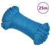 Vidaxl Linka Robocza, Niebieska, 6 Mm, 25 M, Polipropylen