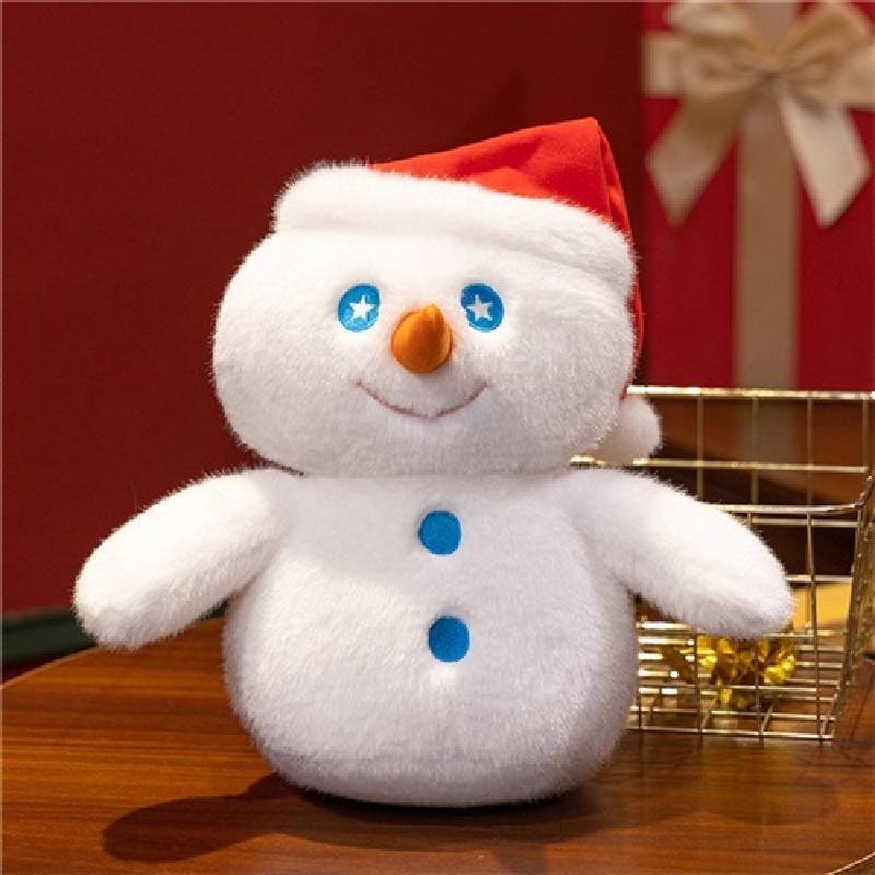 Santa Plush Figure Soft Toy For Kid Bedroom Decor And Christmas Gift