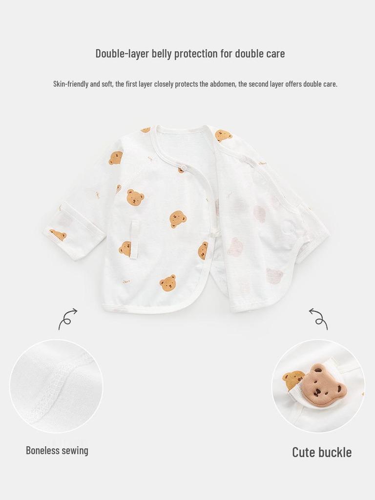 Newborn Ultra-Thin Pure Cotton Summer Pajamas