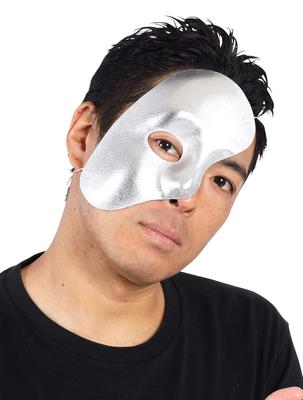 Clearstone Banquet Master Cosplay Halloween Halbmaske Unisex Silber