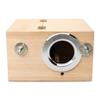 Paulownia & Pine Wood Bird Breeding Box Bird Cage Accessory Roost Box  For Cockatiel