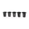 Pack of 25 Plastic Pot Net Cups for Garden Use Suitable for Aeroponic Cloning Machines and Plant Basket Applications